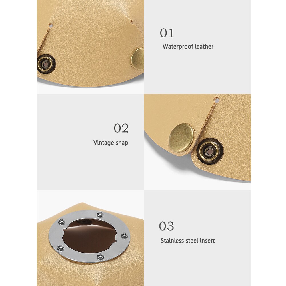 Cheap Goat Tents Leather Camping Tent Lantern Lamps Shade Outdoors Hiking Light Hood Caps Camping Rainproof Lighting Hanging Lamp Cover for GoalZ   